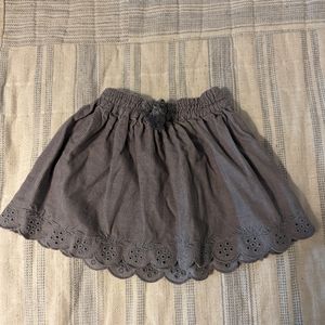 Zara skirt grey blue